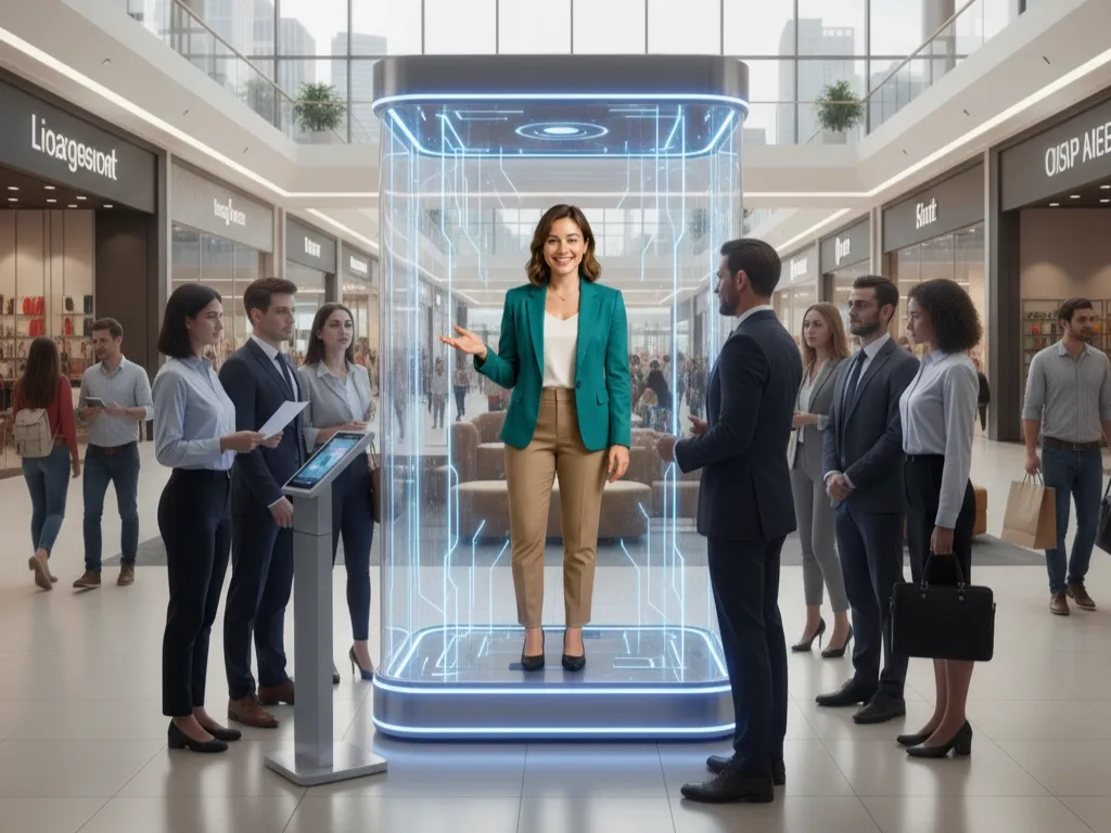 Visión holográfica de Servicebots